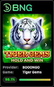 Tiger Gems online pokie at XBet96
